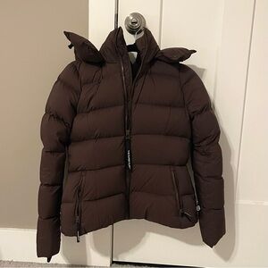 Aritzia Super Puff SuperSnug Puff Climatte Rich Mocha Brown
